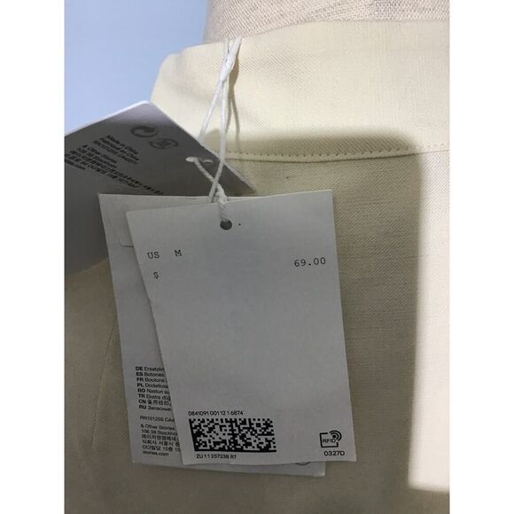 Stockholm Atelier Cream Knee-Length Dress MED - Picture 8 of 11